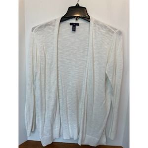 Gap White Cardigan XL Lightweight